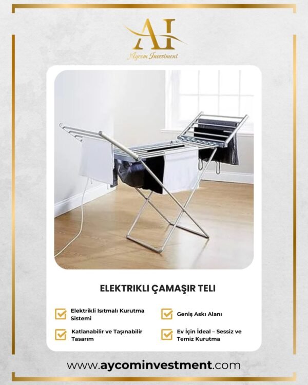 Elektrikli Çamaşır Teli